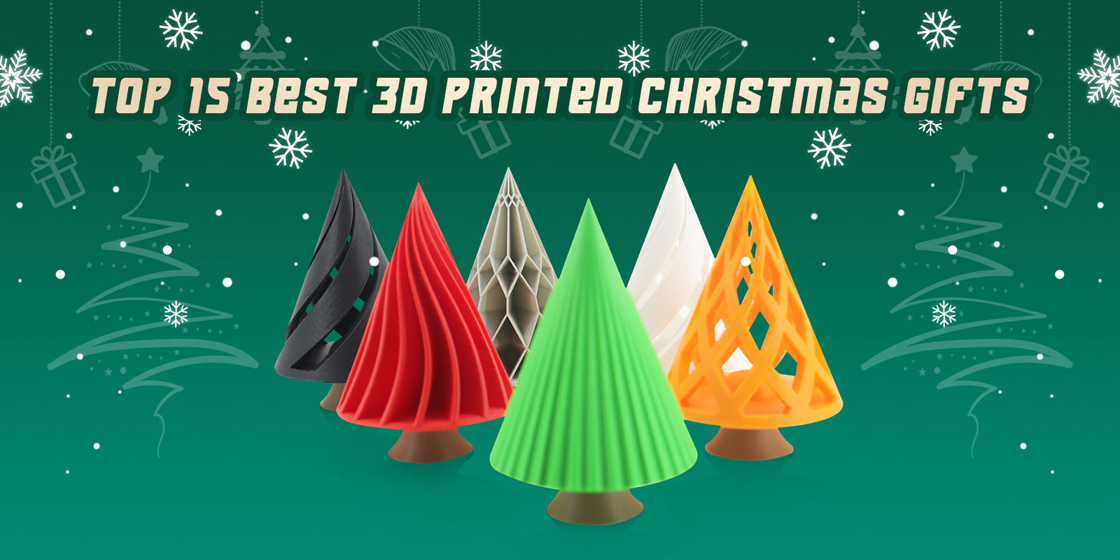 3Dプリントで作るクリスマスプレゼント トップ15