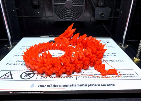 3Dプリント可動ドラゴン：ヒントとコツ