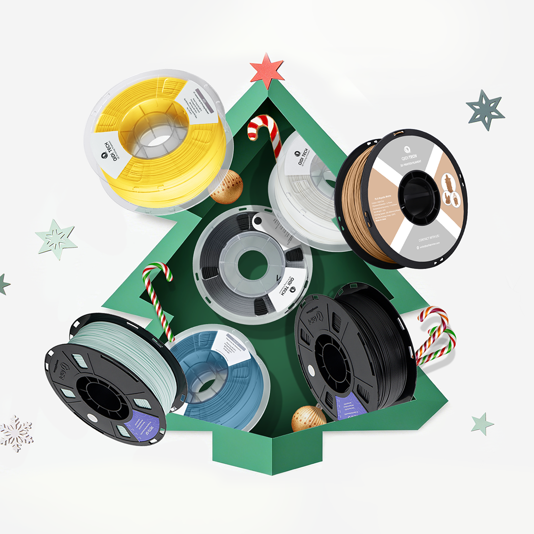 QIDI カーボンファイバーフィラメント PA12-CF | 3Dプリントに最適な