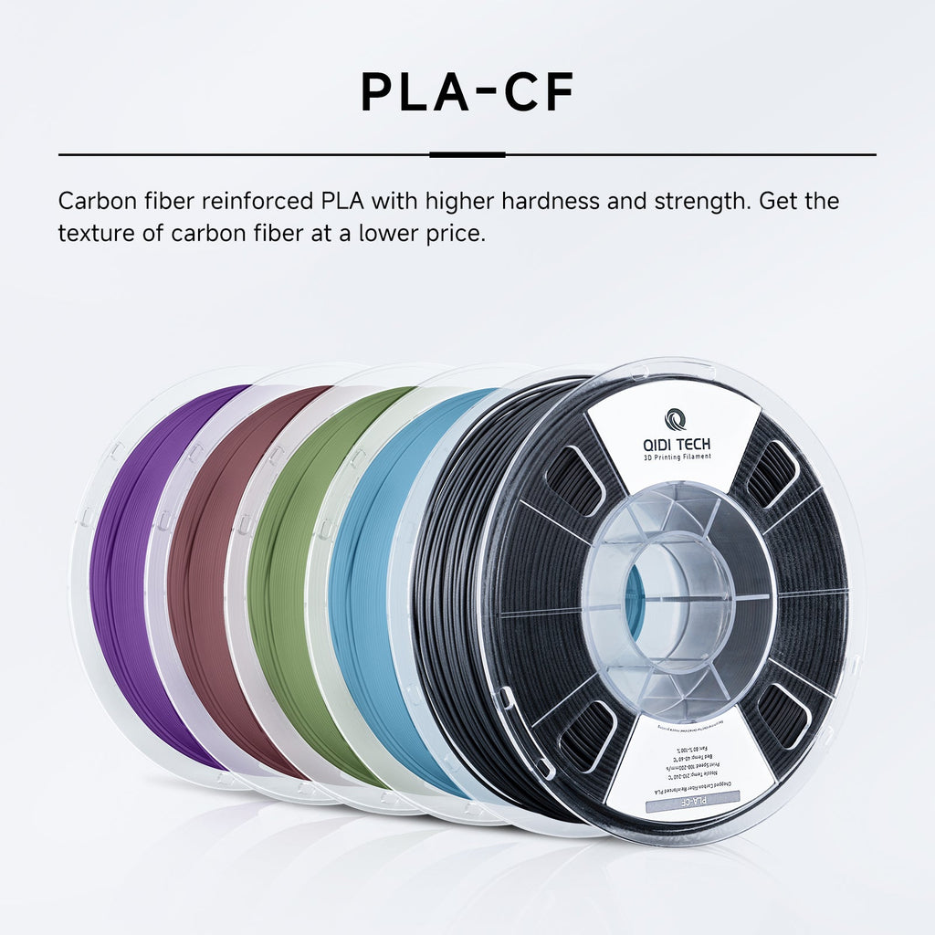 PLA-CF カーボンファイバーPLAフィラメント | マット仕上げ、高強度