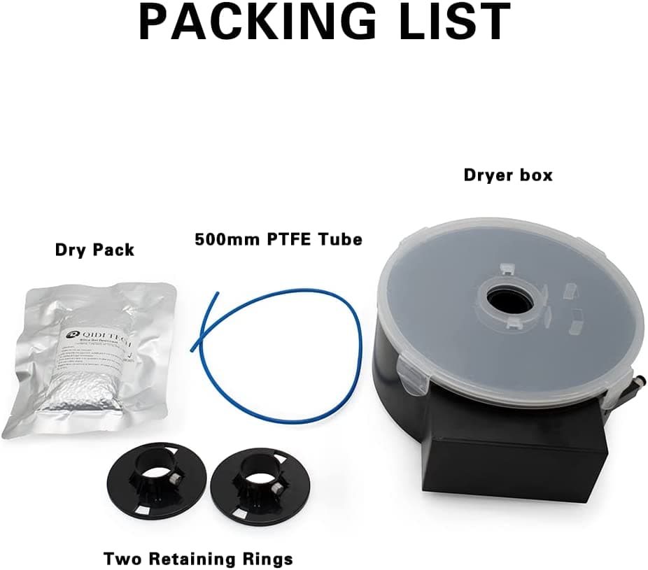 フィラメントドライボックス | Qidi Tech 3Dプリントアクセサリー