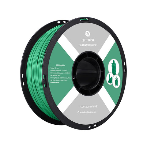 ABS Rapido フィラメント - JP / 1 kg / Green HEX Code #098C3E