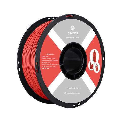 ABS Rapido フィラメント - JP / 1 kg / Red HEX Code #8E0422