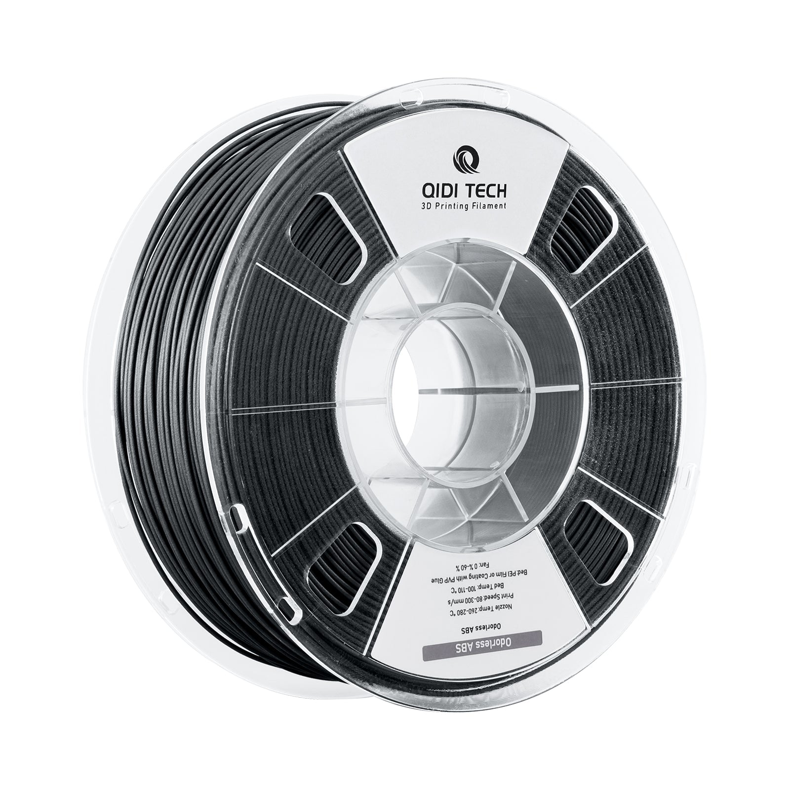 QIDI Odorless ABS Filament, black