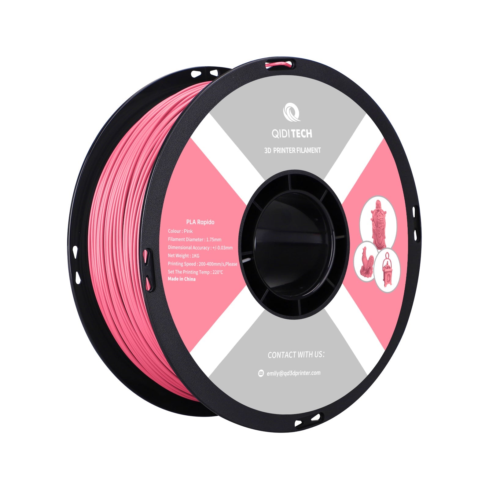新品QIDI TECH PA12-CF 3Dプリンターフィラメント 4個セット QIDI Carbon Fiber Filament PA12-CF | Optimal Strength for 3D