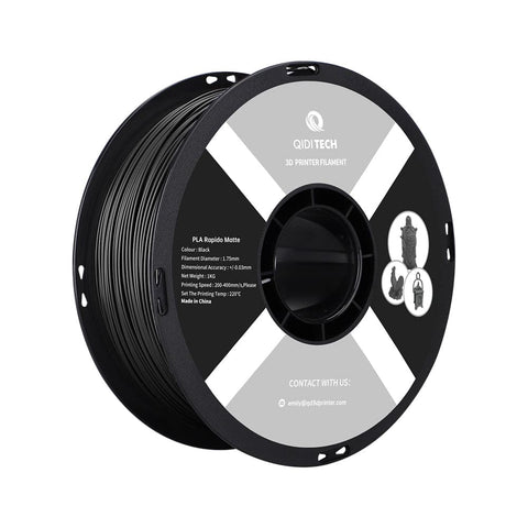 PLA Matte Rapidoフィラメント - JP / PLA Matte (1kg) / Black HEX Code #212322