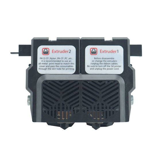 <tc>I-Fast</tc> Double extrudeuse entièrement métallique (couvercle de l'extrudeuse non inclus)