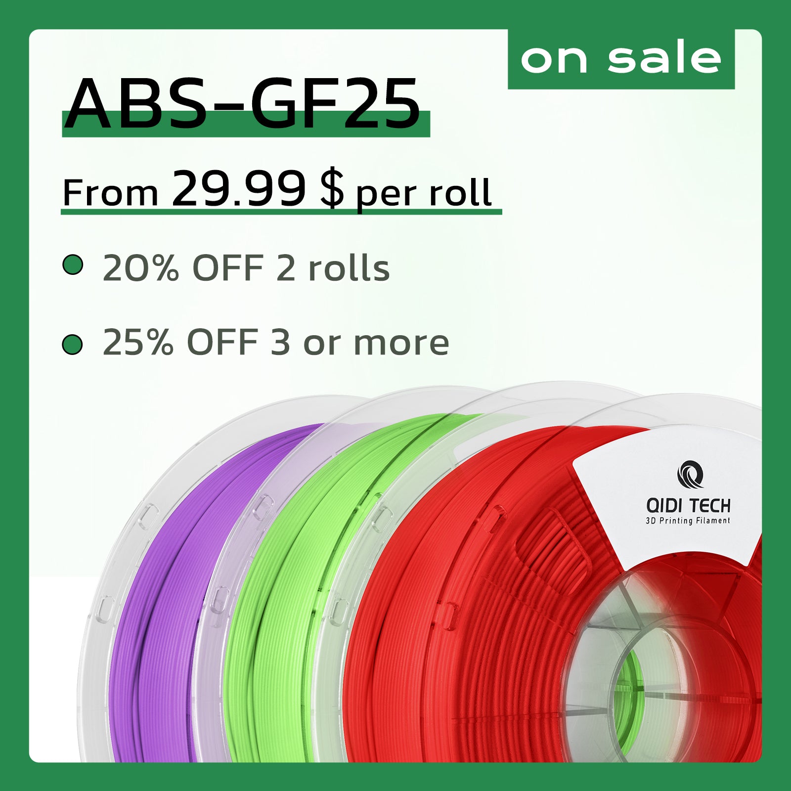 ABS-GF25 Filament