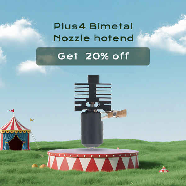 Plus4 Bimetal Nozzle Hotend – Upgrade Your 3D Printer Now